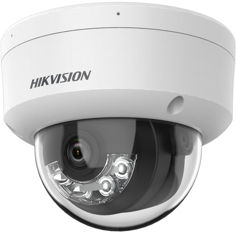 Caméra IP dôme Hikvision Smart Hybrid Light 6 MP – DS-2CD1163G2-LIU(F)
